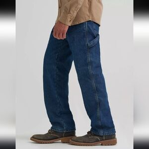 Wrangler Men's Relaxed Fit Blue JeansWrangler Carpenter Jeans Men 34 X 32